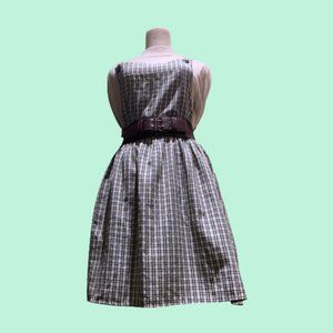 Vintage Overall Plaid Dress💕